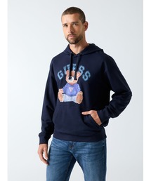 ECO GUESS Bear Hoodie パーカー フーディー