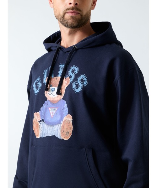 ECO GUESS Bear Hoodie パーカー フーディー | GUESS(ゲス) JAPAN 公式