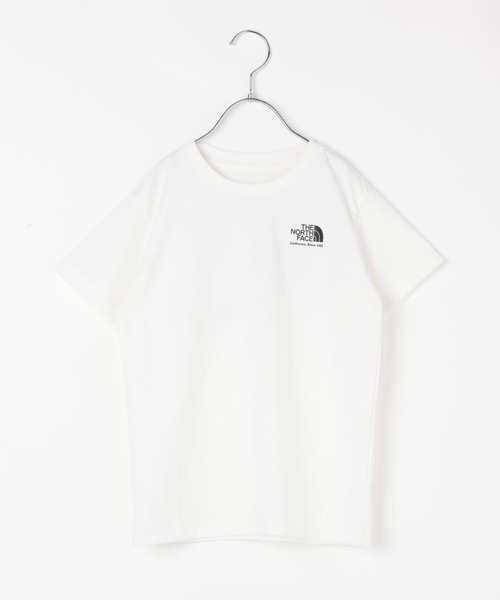 THE NORTH FACE(ザノースフェイス)の「【THE NORTH FACE(ザ・ノース・フェイス)】ヒストリカルロゴT(KIDS)(Tシャツ/カットソー・キッズ・イエロー/ホワイト/ブラック/グレー・130cm/160cm/150cm/140cm)」の1枚目の写真