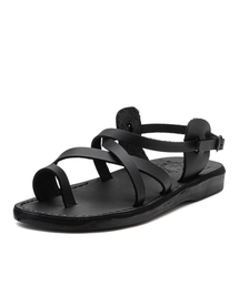 JERUSALEM SANDALS（エルサレム サンダル）の「6 ザ グッド シェパード バックル ブラック (THE GOOD SHEPHERD BUCKLE)（サンダル）」
