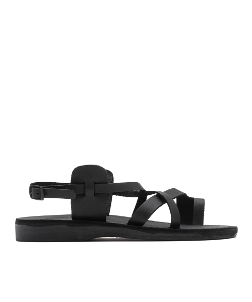 JERUSALEM SANDALS(エルサレム サンダル)の「6 ザ グッド シェパード バックル ブラック (THE GOOD SHEPHERD BUCKLE)(サンダル・レディース・ブラック・22.5cm/23cm/23.5cm/24cm/24.5cm/25cm/26cm/27cm/28cm)」の2枚目の写真