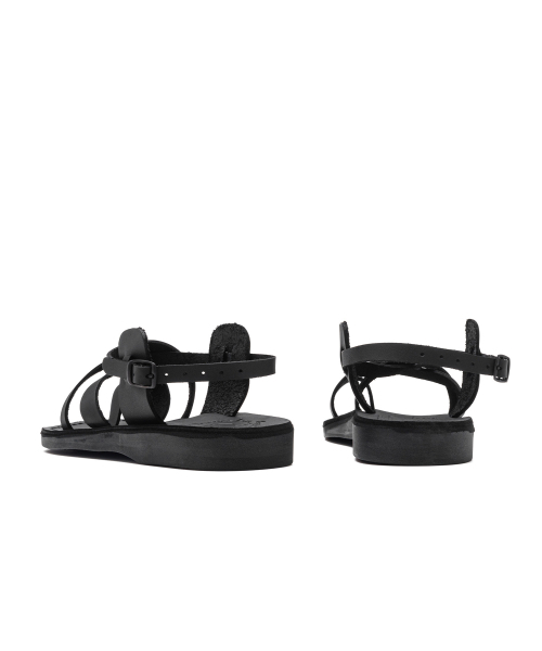 JERUSALEM SANDALS(エルサレム サンダル)の「6 ザ グッド シェパード バックル ブラック (THE GOOD SHEPHERD BUCKLE)(サンダル・レディース・ブラック・22.5cm/23cm/23.5cm/24cm/24.5cm/25cm/26cm/27cm/28cm)」の4枚目の写真