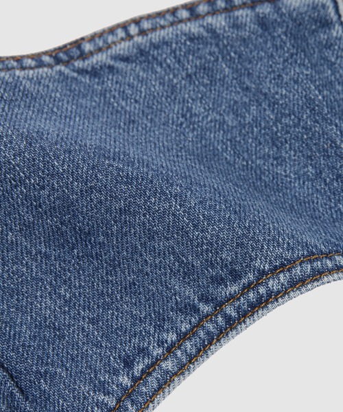 MARINE SERRE（マリーン・セル）の「LIGHT BLUE DENIM BRA TOP（その他トップス・レディース・ブルー系その他・36/34）」の9枚目の写真
