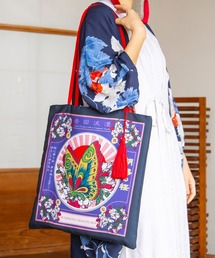 カヤ（カヤ）の「【カヤ】香図浪漫トートバッグ（トートバッグ）」