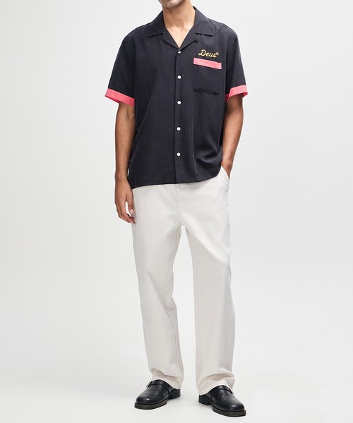 DEUS EX MACHINA(デウスエクスマキナ)の「HISSSTERICAL BOWLING SHIRT(シャツ/ブラウス・メンズ・ホワイト/ブラック・M/L)」の15枚目の写真