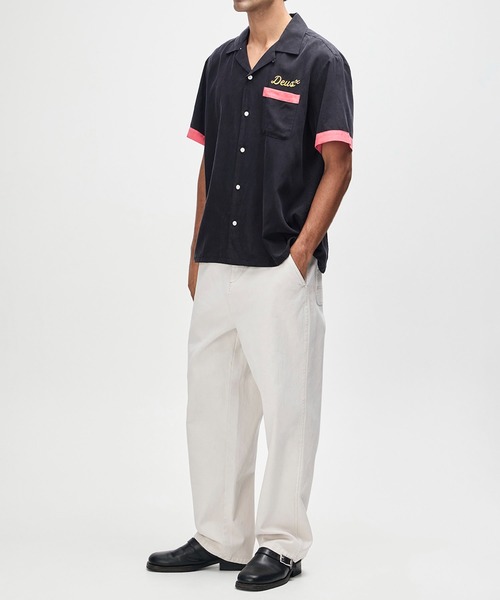 DEUS EX MACHINA(デウスエクスマキナ)の「HISSSTERICAL BOWLING SHIRT(シャツ/ブラウス・メンズ・ホワイト/ブラック・M/L)」の16枚目の写真