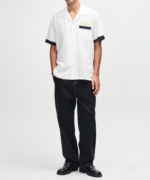 DEUS EX MACHINA(デウスエクスマキナ)の「HISSSTERICAL BOWLING SHIRT(シャツ/ブラウス・メンズ・ホワイト/ブラック・M/L)」の12枚目の写真