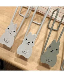 Bling Leads（ブリングリーズ）の「【Bls】【ZA】【Bling Leads】くすみカラー うさぎフック（クッション/クッションカバー）」