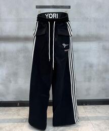 確実正規品 YORI SPORT ダメージ加工 ブラックパンツ 26 Yori Sportデニム黒 - メルカリ