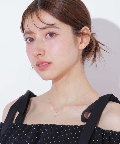 JILL by JILL STUART(ジルバイジルスチュアート)の「Cubicハートネックレス(ネックレス・レディース・ゴールド/シルバー・FREE)」の17枚目の写真