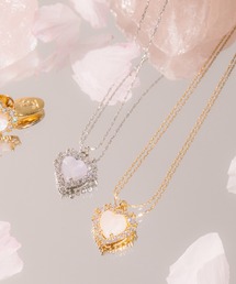 JILL by JILL STUART（ジルバイジルスチュアート）の「Cubicハートネックレス（ネックレス）」