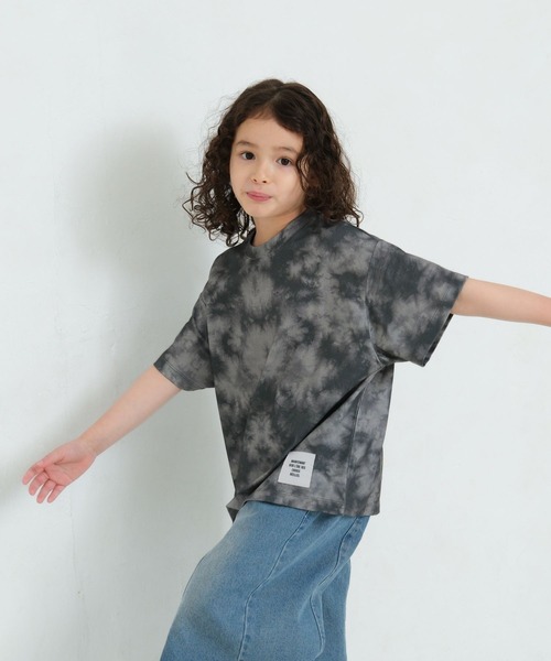 LEPSIM(レプシィム)の「【KIDS】タイダイプリントTSS 675031(Tシャツ/カットソー・キッズ・イエロー/チャコールグレー・120/140/130)」の18枚目の写真