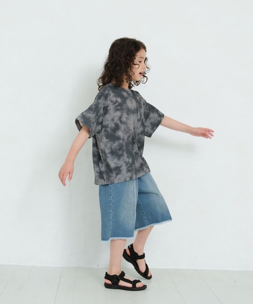 LEPSIM(レプシィム)の「【KIDS】タイダイプリントTSS 675031(Tシャツ/カットソー・キッズ・イエロー/チャコールグレー・120/140/130)」の11枚目の写真