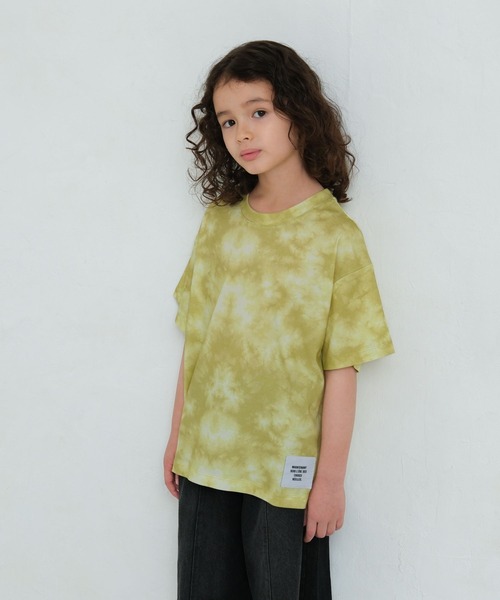 LEPSIM(レプシィム)の「【KIDS】タイダイプリントTSS 675031(Tシャツ/カットソー・キッズ・イエロー/チャコールグレー・120/140/130)」の14枚目の写真