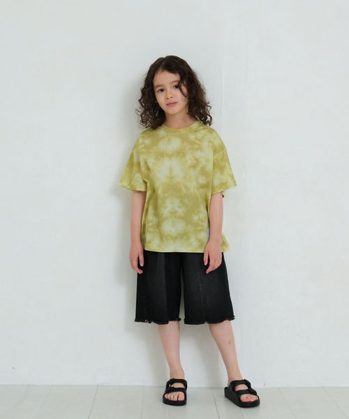 LEPSIM(レプシィム)の「【KIDS】タイダイプリントTSS 675031(Tシャツ/カットソー・キッズ・イエロー/チャコールグレー・120/140/130)」の15枚目の写真