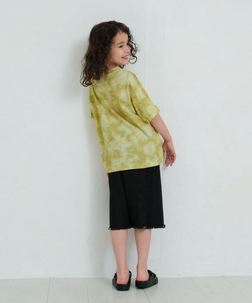 LEPSIM(レプシィム)の「【KIDS】タイダイプリントTSS 675031(Tシャツ/カットソー・キッズ・イエロー/チャコールグレー・120/140/130)」の5枚目の写真