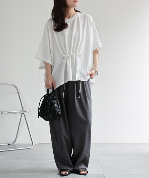 model：156cm　着用サイズ：FREE