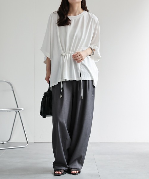 model：156cm　着用サイズ：FREE