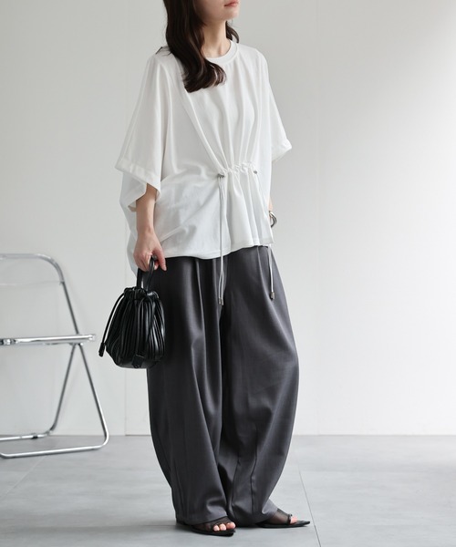 model：156cm　着用サイズ：FREE
