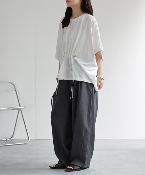 model：156cm　着用サイズ：FREE
