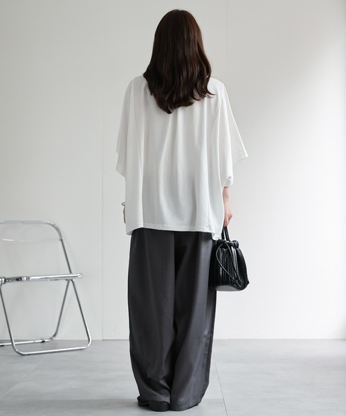model：156cm　着用サイズ：FREE
