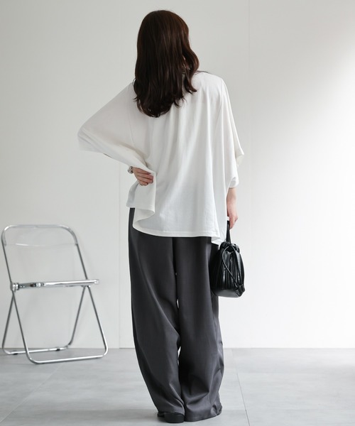 model：156cm　着用サイズ：FREE