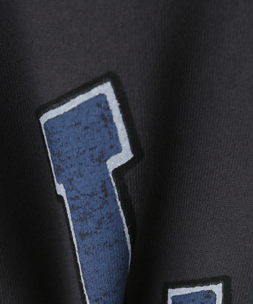 LOW CLASSIC(ロウ クラシック)の「【WEB+一部店舗限定】LOW CLASSIC Lc LOW SOFT SWEAT ZIP-UP HOODIE(パーカー・レディース・ブラック系その他/チャコールグレー・MEDIUM)」の10枚目の写真