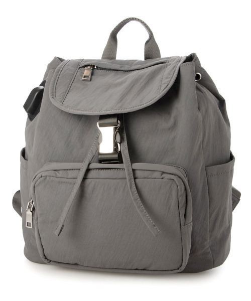 cache cache(カシュ カシュ)の「カシュカシュ cachecache / USBポート付フラップリュック(バックパック/リュック・レディース・ブラック/グレー・FREE)」の14枚目の写真