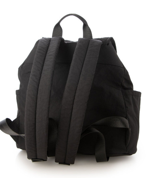 cache cache(カシュ カシュ)の「カシュカシュ cachecache / USBポート付フラップリュック(バックパック/リュック・レディース・ブラック/グレー・FREE)」の5枚目の写真