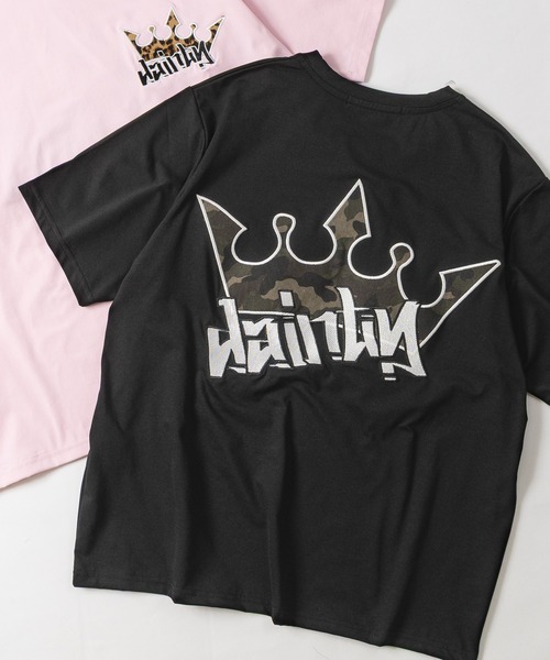 JOHN'S CLOSET（ジョンズクローゼット）の「【31】マルチファンクションアソートデザイン ショートTシャツ 吸水速乾/UVカット/カモフラージュ/レオパード/セットアップ展開有（Tシャツ/カットソー・メンズ・ピンク系1/ホワイト系3/ピンク系3/ピンク系2/ブラック系1/ブラック系2/ホワイト系1/ブラック系3/ホワイト系2・MEDIUM/LARGE）」の6枚目の写真