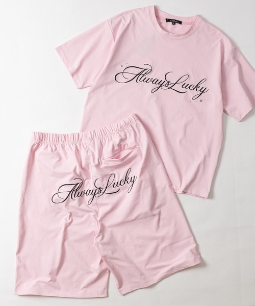 JOHN'S CLOSET（ジョンズクローゼット）の「【31】マルチファンクションアソートデザイン ショートTシャツ 吸水速乾/UVカット/カモフラージュ/レオパード/セットアップ展開有（Tシャツ/カットソー・メンズ・ピンク系1/ホワイト系3/ピンク系3/ピンク系2/ブラック系1/ブラック系2/ホワイト系1/ブラック系3/ホワイト系2・MEDIUM/LARGE）」の18枚目の写真