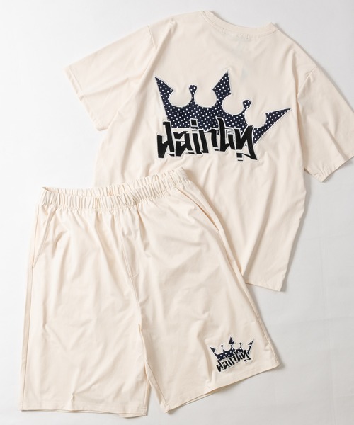JOHN'S CLOSET（ジョンズクローゼット）の「【31】マルチファンクションアソートデザイン ショートTシャツ 吸水速乾/UVカット/カモフラージュ/レオパード/セットアップ展開有（Tシャツ/カットソー・メンズ・ピンク系1/ホワイト系3/ピンク系3/ピンク系2/ブラック系1/ブラック系2/ホワイト系1/ブラック系3/ホワイト系2・MEDIUM/LARGE）」の13枚目の写真