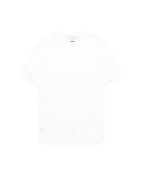 R-4（アールフォー）の「R-0071 / SILKET MUSCLE TSHIRTS(WHITE)（Tシャツ/カットソー・メンズ・ホワイト・MEDIUM/LARGE/X-LARGE）」の2枚目の写真