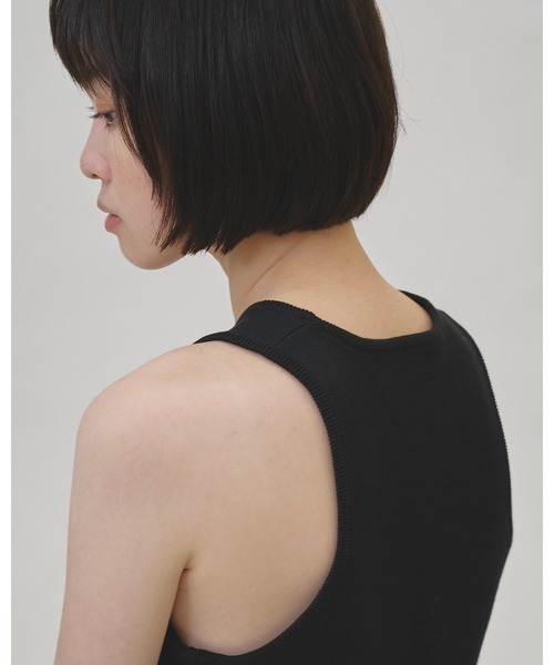 TODAYFUL(トゥデイフル)の「Pencil Knit Dress(ワンピース・レディース・ブラック/キナリ・38inch/36inch)」の7枚目の写真