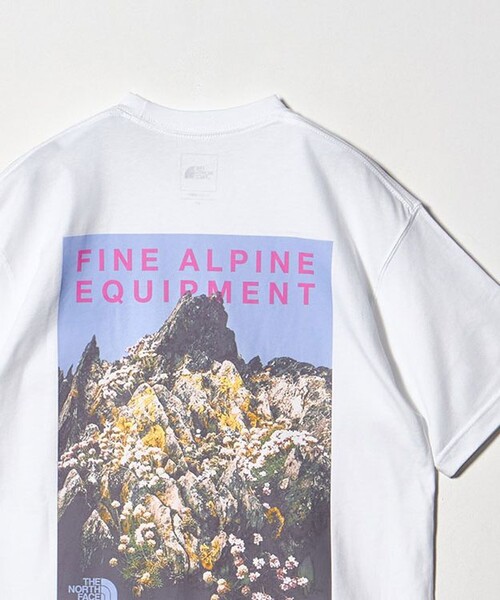 THE NORTH FACE＞ショートスリーブ マウンテン フラワー Tシャツ（T