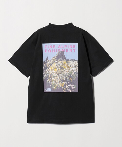 THE NORTH FACE(ザノースフェイス)の「<THE NORTH FACE>ショートスリーブ マウンテン フラワー Tシャツ(Tシャツ/カットソー・メンズ・ブラック/ホワイト・L/M/XL)」の15枚目の写真