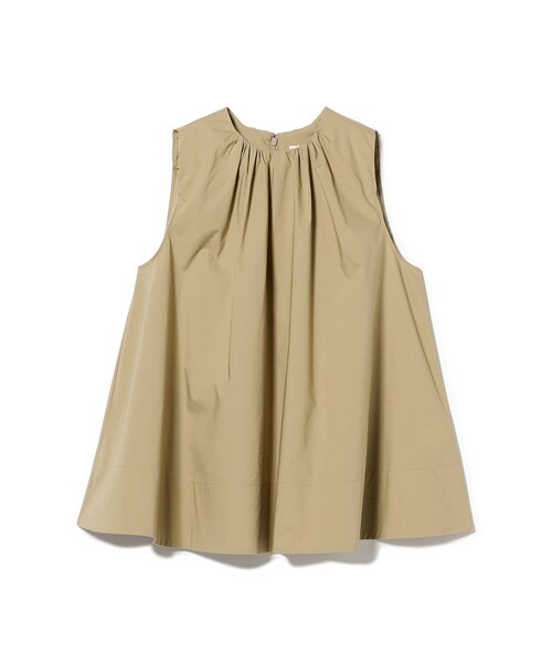 Demi-Luxe BEAMS(デミルクス ビームス)の「【8/6値下げ】ワイド ヘム ギャザー ノースリーブ ブラウス(シャツ/ブラウス・レディース・サックスブルー/ホワイト/ブラウン系その他2・ONE SIZE)」の22枚目の写真