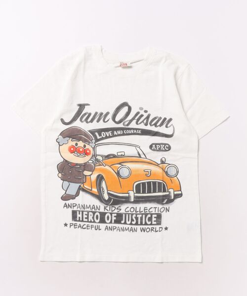 ANPANMAN KIDS COLLECTION(アンパンマンキッズコレクション)の「ジャムおじさんクラシックカー柄Tシャツ 大人(Tシャツ/カットソー・レディース・オフホワイト・LL/S/M/L)」の6枚目の写真