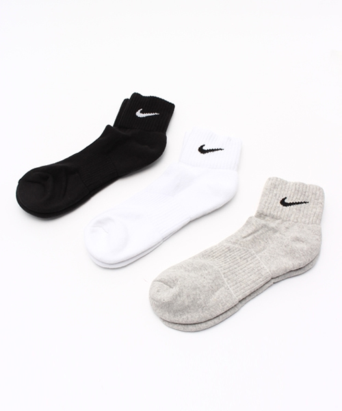 NIKE(ナイキ)の「【ナイキ】3Pクォーターソックス(ソックス/靴下・メンズ・ホワイト系その他/その他1・FREE)」の2枚目の写真