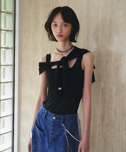 SOEMIN（ソミン）の「Tattoo-style choker／タトゥーチョーカー（チョーカー・レディース・ブラック・FREE）」の3枚目の写真