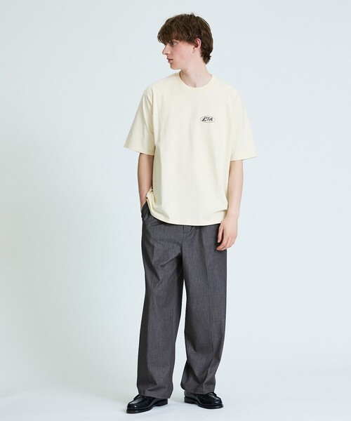 ABAHOUSE(アバハウス)の「COFFEE CLUB バックプリントTシャツ / オーバーサイズ/ LE TRIO ABAHOUSE(Tシャツ/カットソー・メンズ・ベージュ/ホワイト/ブラック・46/48)」の4枚目の写真