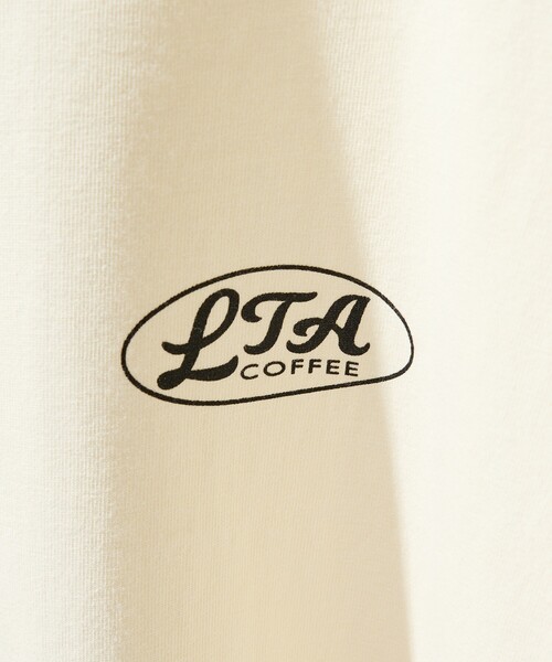 ABAHOUSE(アバハウス)の「COFFEE CLUB バックプリントTシャツ / オーバーサイズ/ LE TRIO ABAHOUSE(Tシャツ/カットソー・メンズ・ベージュ/ホワイト/ブラック・46/48)」の11枚目の写真
