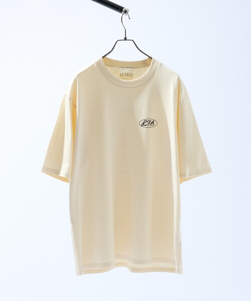 ABAHOUSE(アバハウス)の「COFFEE CLUB バックプリントTシャツ / オーバーサイズ/ LE TRIO ABAHOUSE(Tシャツ/カットソー・メンズ・ベージュ/ホワイト/ブラック・46/48)」の12枚目の写真
