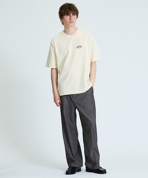 ABAHOUSE(アバハウス)の「COFFEE CLUB バックプリントTシャツ / オーバーサイズ/ LE TRIO ABAHOUSE(Tシャツ/カットソー・メンズ・ベージュ/ホワイト/ブラック・46/48)」の16枚目の写真