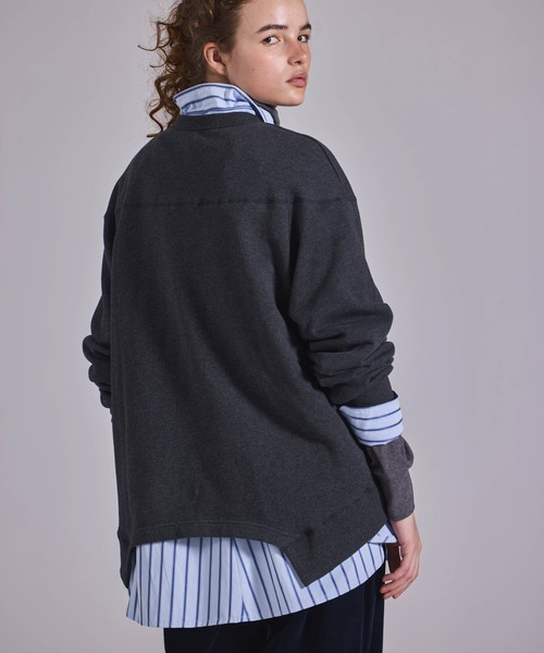 Kelen(ケレン)の「「KELEN / ケレン」セントラル裏毛パネルデザインプルオーバー(Tシャツ/カットソー・レディース・オートミール/ライトパープル/チャコールグレー・S/M)」の10枚目の写真