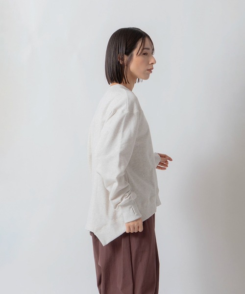 Kelen(ケレン)の「「KELEN / ケレン」セントラル裏毛パネルデザインプルオーバー(Tシャツ/カットソー・レディース・オートミール/ライトパープル/チャコールグレー・S/M)」の13枚目の写真