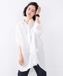 BEAMS BOY | TORI-TO / 切替 オーバーシャツ(シャツ/ブラウス)