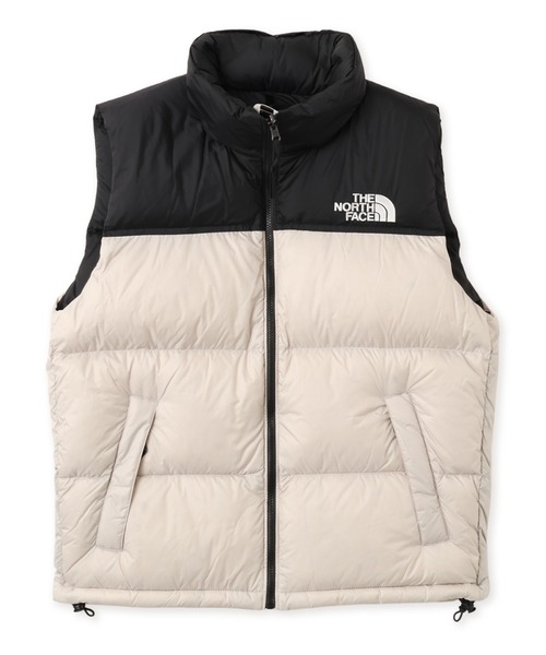 THE NORTH FACE(ザノースフェイス)の「THE NORTH FACE NUPTSE VEST / ザ・ノース・フェイス ヌプシ ベスト(ダウンベスト・メンズ・ベージュ/アイボリー/ブラック・S/M/L/XL/XXL)」の5枚目の写真
