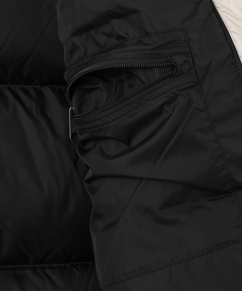THE NORTH FACE(ザノースフェイス)の「THE NORTH FACE NUPTSE VEST / ザ・ノース・フェイス ヌプシ ベスト(ダウンベスト・メンズ・ベージュ/アイボリー/ブラック・S/M/L/XL/XXL)」の9枚目の写真