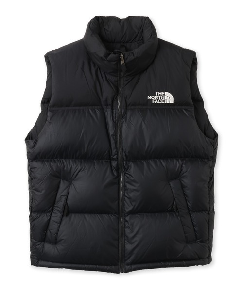 THE NORTH FACE(ザノースフェイス)の「THE NORTH FACE NUPTSE VEST / ザ・ノース・フェイス ヌプシ ベスト(ダウンベスト・メンズ・ベージュ/アイボリー/ブラック・S/M/L/XL/XXL)」の13枚目の写真